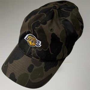 Mitchell & Ness Lakers Hat | Adjustable Camo Los Angeles Baseball Cap LA NBA Hat